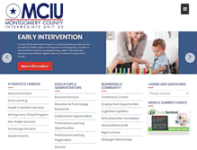 Tablet Screenshot of mciu.org